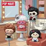 POPMART泡泡玛特泡泡萌粒 THE MONSTERS 复古理发店公仔